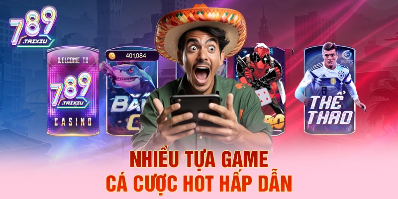 Kho game cá cược hấp dẫn tại five88